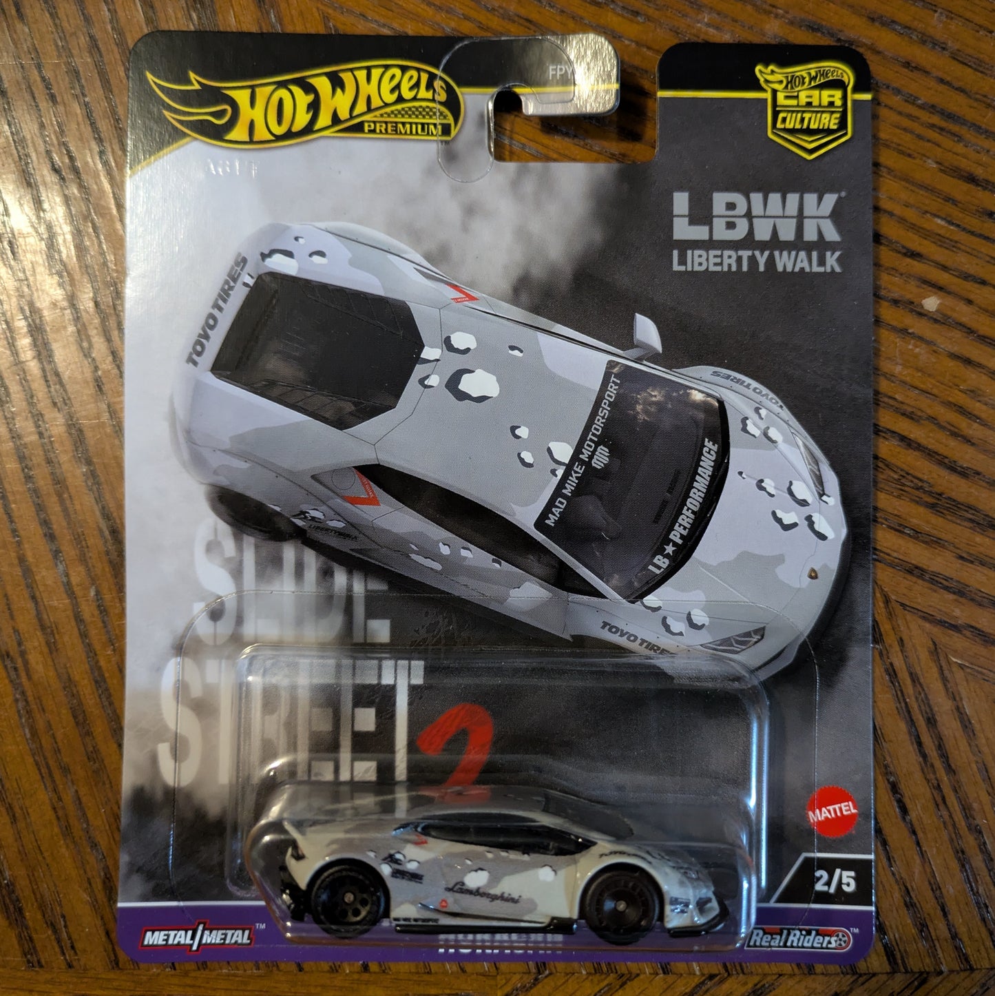 Slide Street 2 Set of 5 - Hot Wheels Premium (2024)