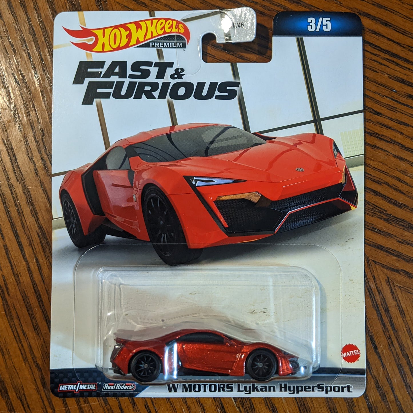 W Motors Lykan HyperSport (Metalflake Red) - Fast & Furious - Hot Wheels Premium (2023)