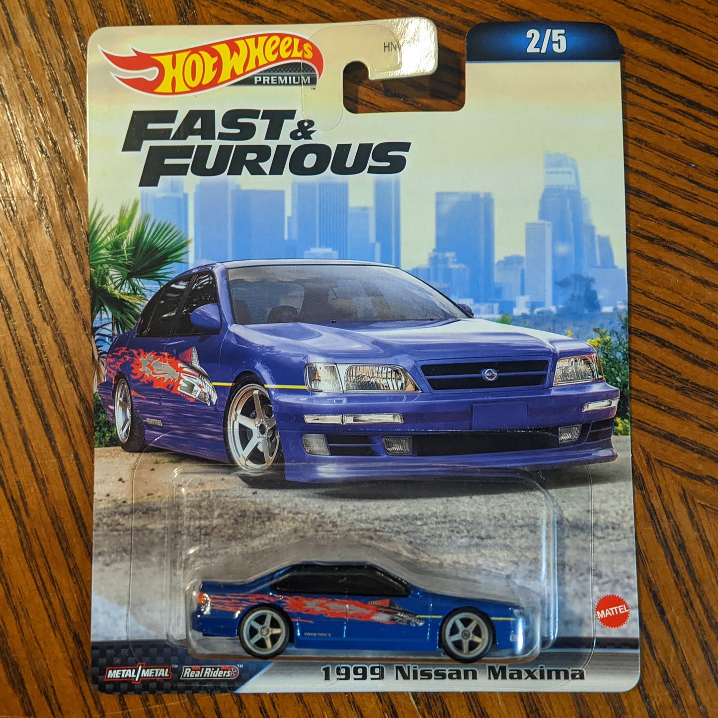 1999 Nissan Maxima (Dark Blue) - Fast & Furious - Hot Wheels Premium (2023)