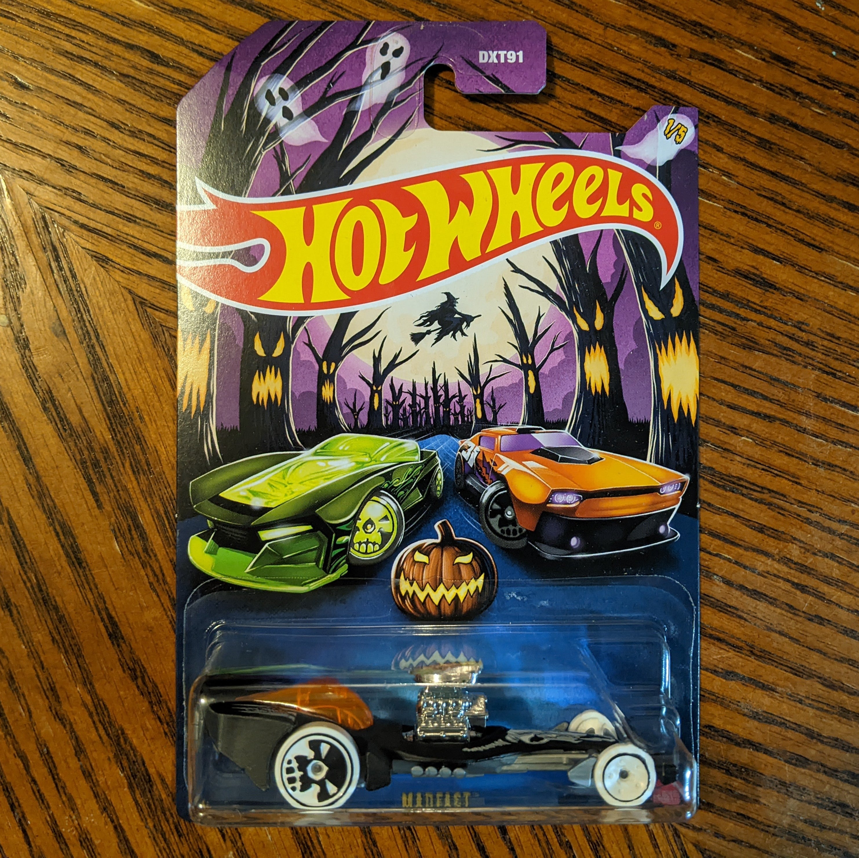 Halloween Complete Set of 5 Hot Wheels Basic 2024 Dee Kay Shop