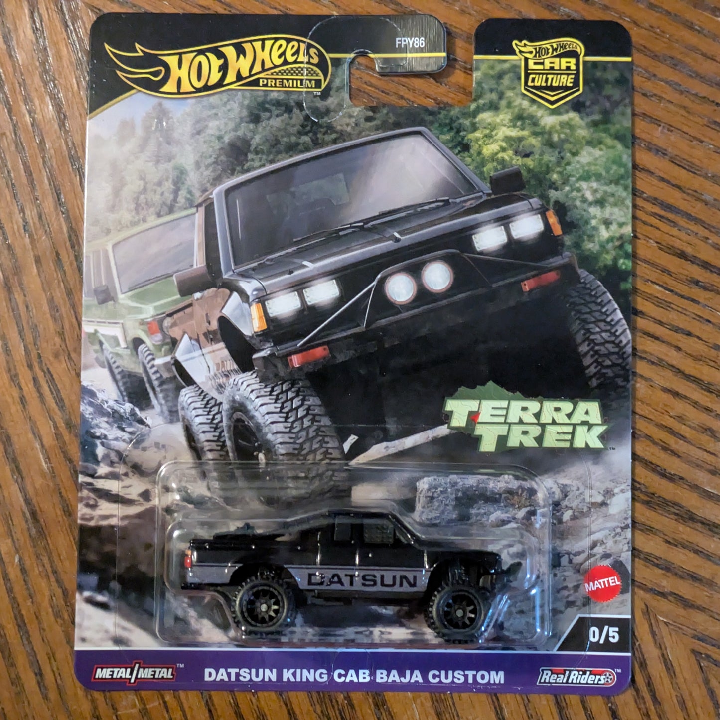 Terra Trek Set of 6 (with Chase) - Hot Wheels Premium (2024)
