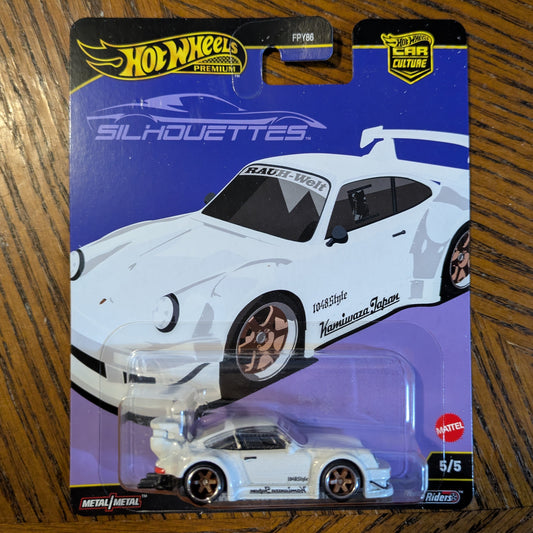 RWB Porsche 930 (White) - Silhouettes - Hot Wheels Premium (2025)
