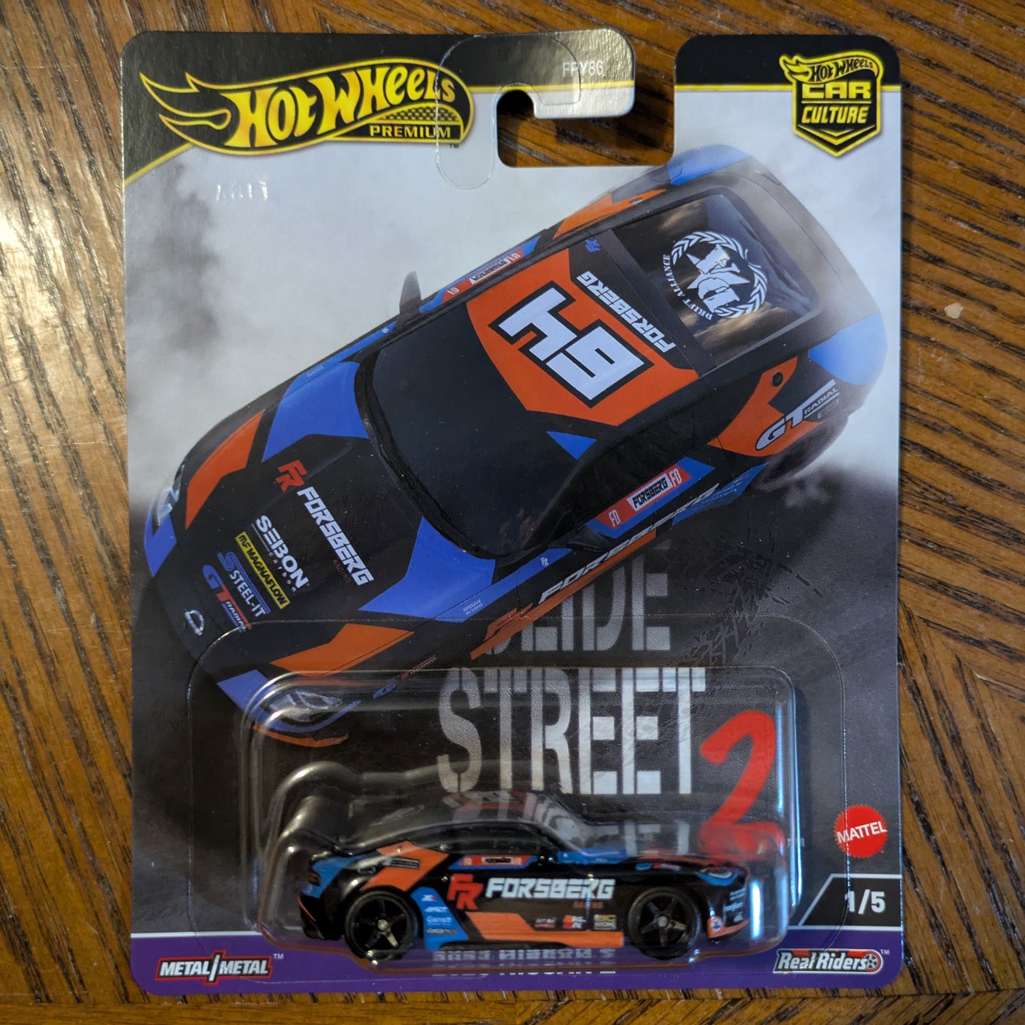 Slide Street 2 Set of 5 - Hot Wheels Premium (2024)