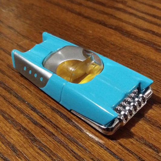 Mattel Dream Mobile (Turquoise) - Tooned - Hot Wheels Basic Loose (2021)