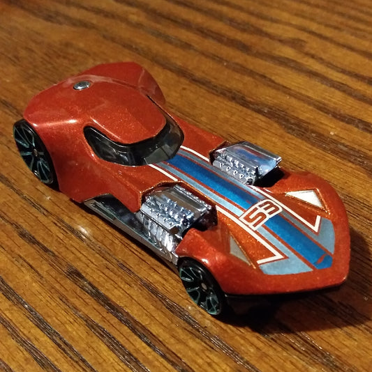 Twin Mill III - Orange and Blue 53rd Anniversary - Hot Wheels Loose (2021)