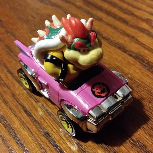 [Pre-Order] Bowser Badwagon - Mario Kart Character Cars - Hot Wheels Loose (2019)
