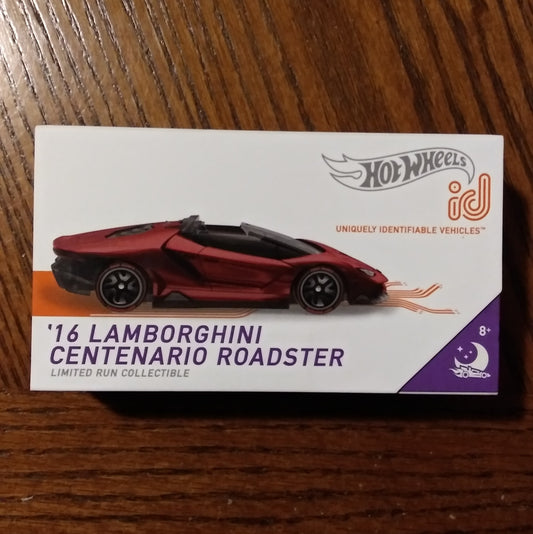 '16 Lamborghini Centenaro Roadster - Nightburnerz - Hot Wheels id (2021)