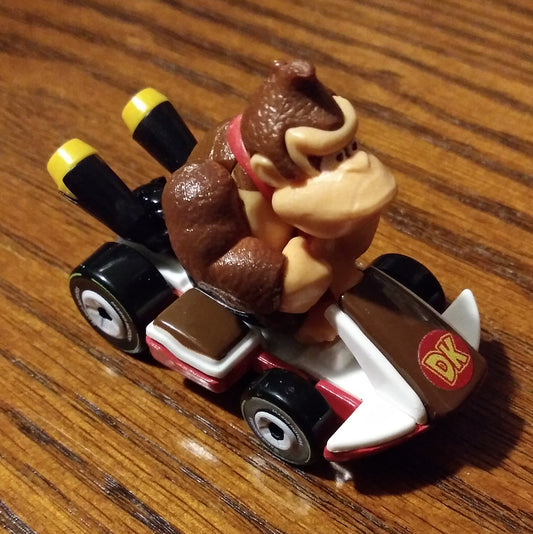 Donkey Kong Standard Kart - Mario Kart Character Cars - Hot Wheels Loose (2021)