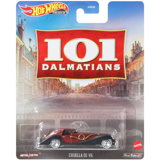 Cruella de Vil (101 Dalmatians) - Replica / Retro Entertainment - Hot Wheels Premium (2021)