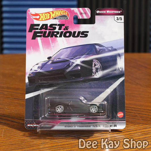 2003 Honda NSX Type-R - Fast & Furious Quick Shifters - Hot Wheels Premium Car Culture (2020)