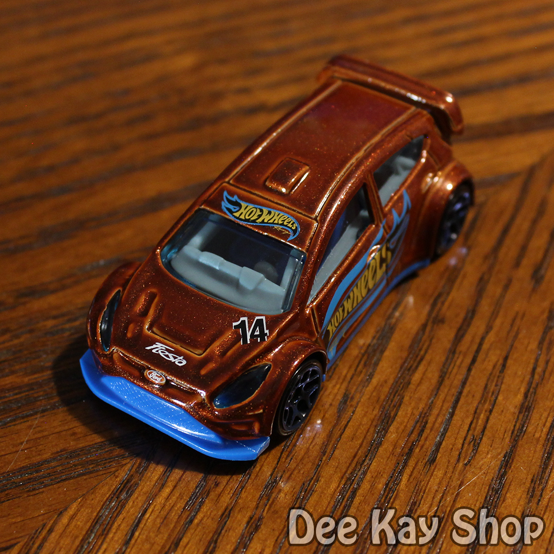 '12 Ford Fiesta (Brown) - Multipack Exclusives - Hot Wheels Basic Loose (2019)