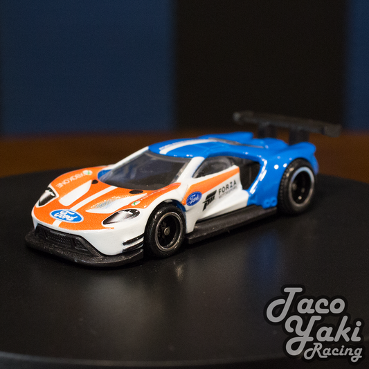 2016 Ford GT Race (White + Blue + Red) - Forza Motorsport - Hot Wheels Premium Loose (2017)