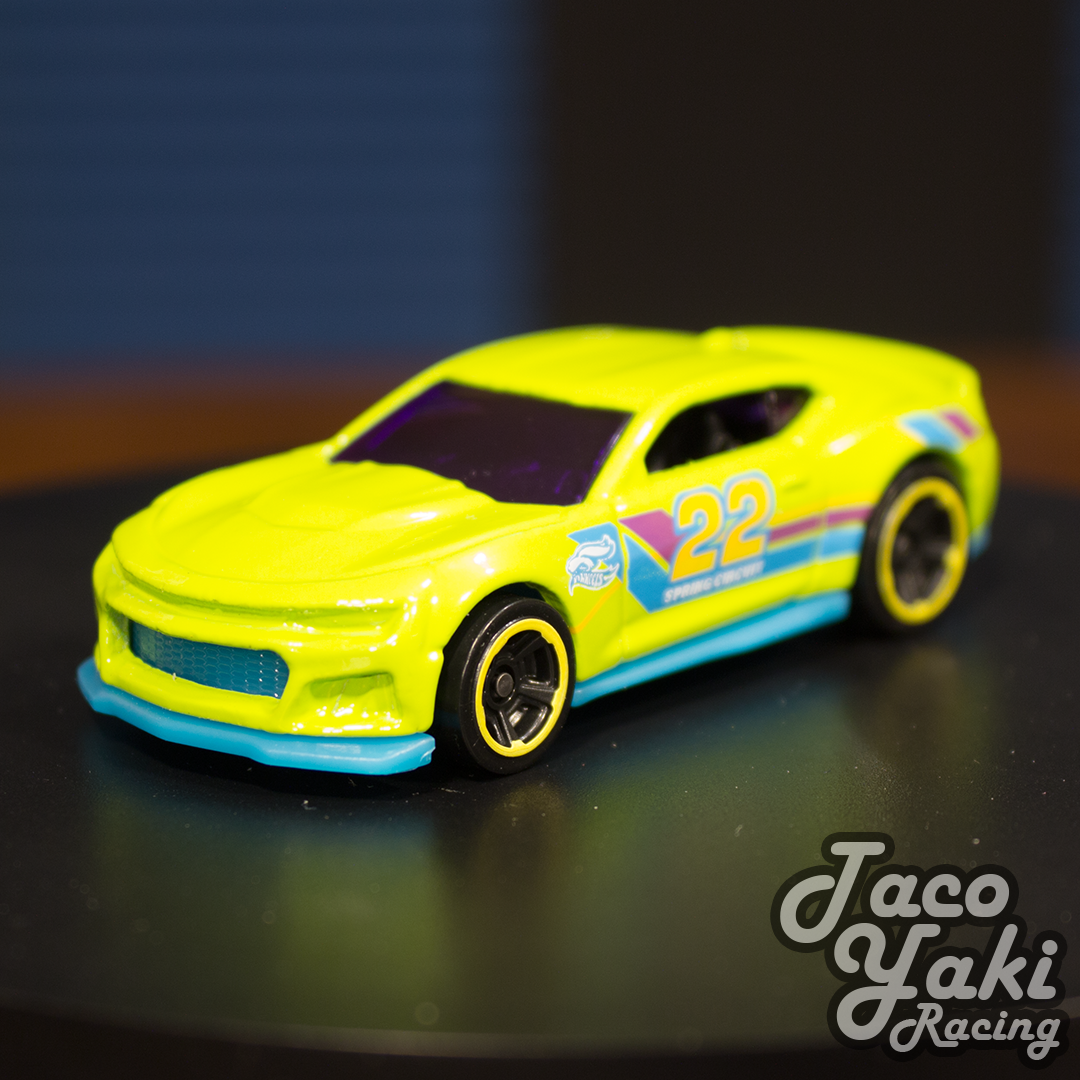 2017 Camaro ZL1 (Green) - Spring - Hot Wheels Basic Loose (2022)