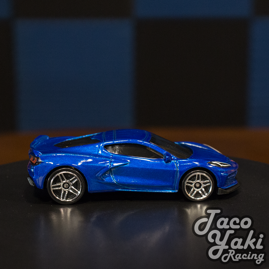 2020 Corvette (Elkhart Lake Blue) - Factory Fresh - Hot Wheels Basic Loose (2022)