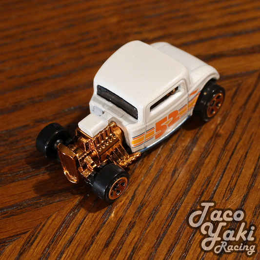 '32 Ford - Pearl and Chrome 52nd Anniversary - Hot Wheels Basic Loose (2020)