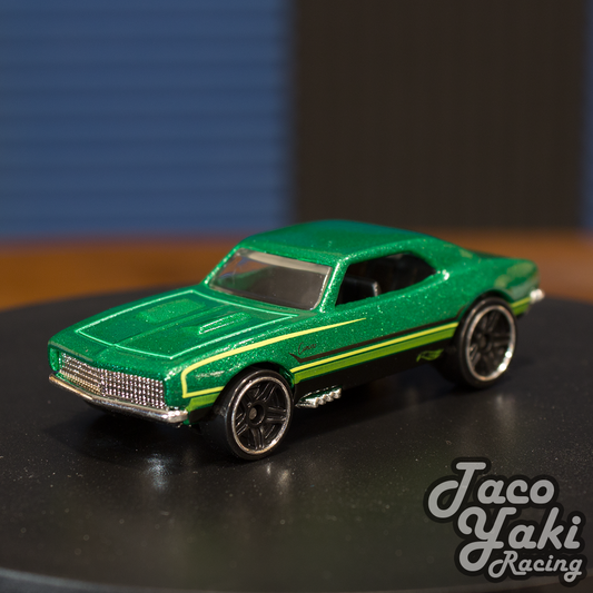 '67 Camaro (Green) - Detroit Muscle - Hot Wheels Basic Loose (2018)