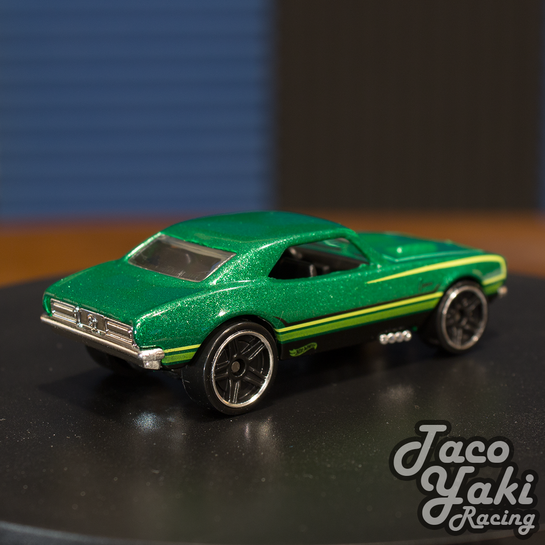 67 Camaro Green Detroit Muscle Hot Wheels Basic Loose 2018 Dee Kay Shop