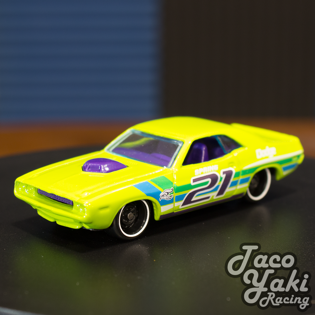 '70 Dodge Challenger - Spring Series - Hot Wheels Basic Loose (2021)