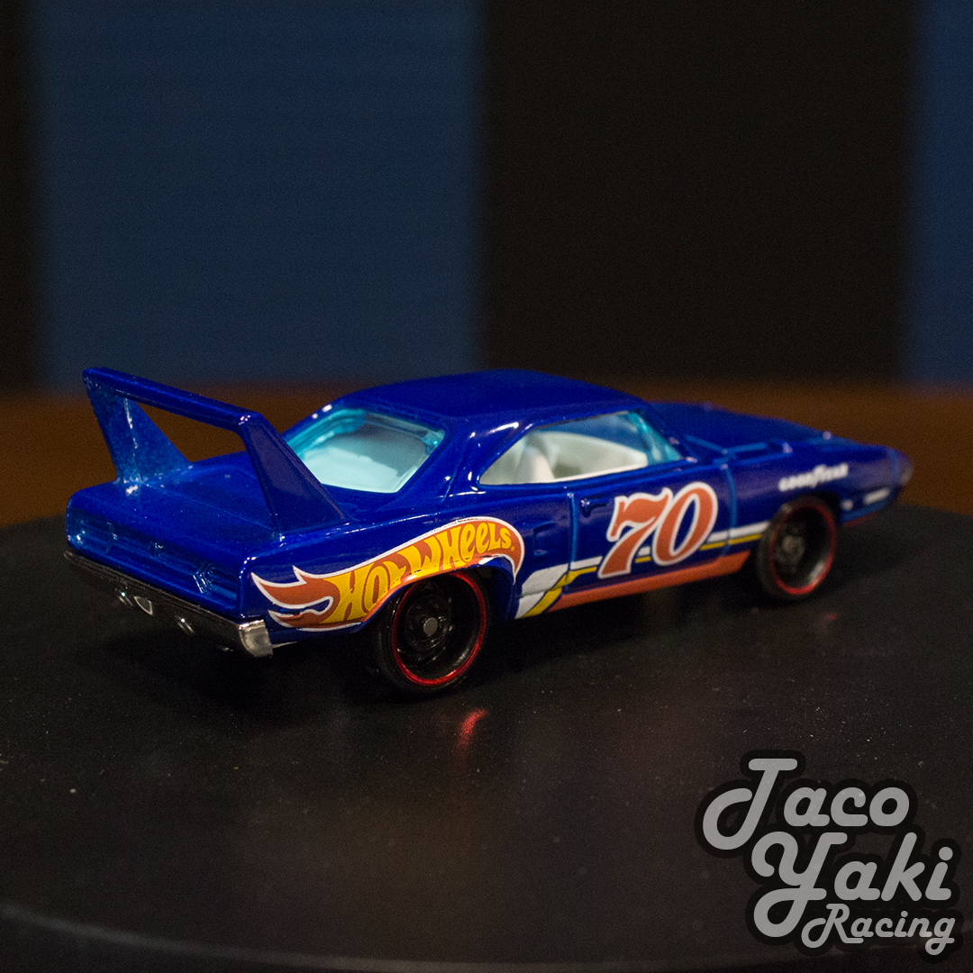 '70 Plymouth Superbird (Race Team Blue) - HW Race Team - Hot Wheels Basic Loose (2022)