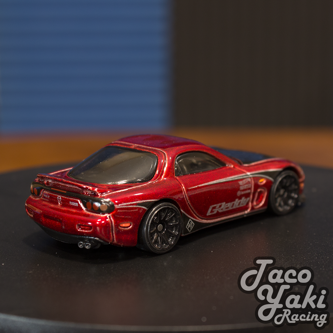 '95 Mazda RX-7 (Red) - Japanese Classics - Hot Wheels Basic Loose (2022)