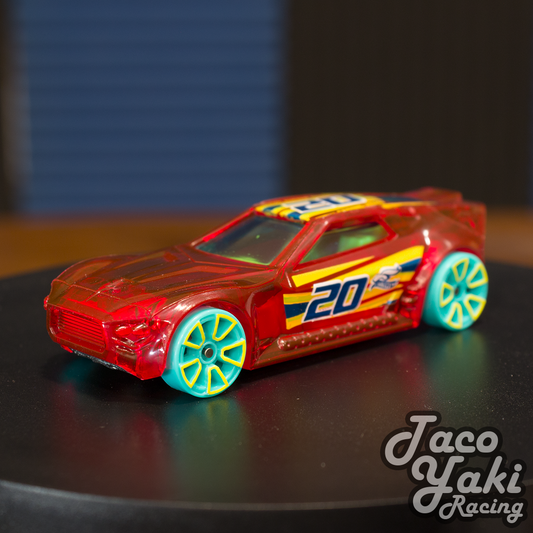 Bullet Proof (Clear Red) - Spring - Hot Wheels Basic Loose (2020)