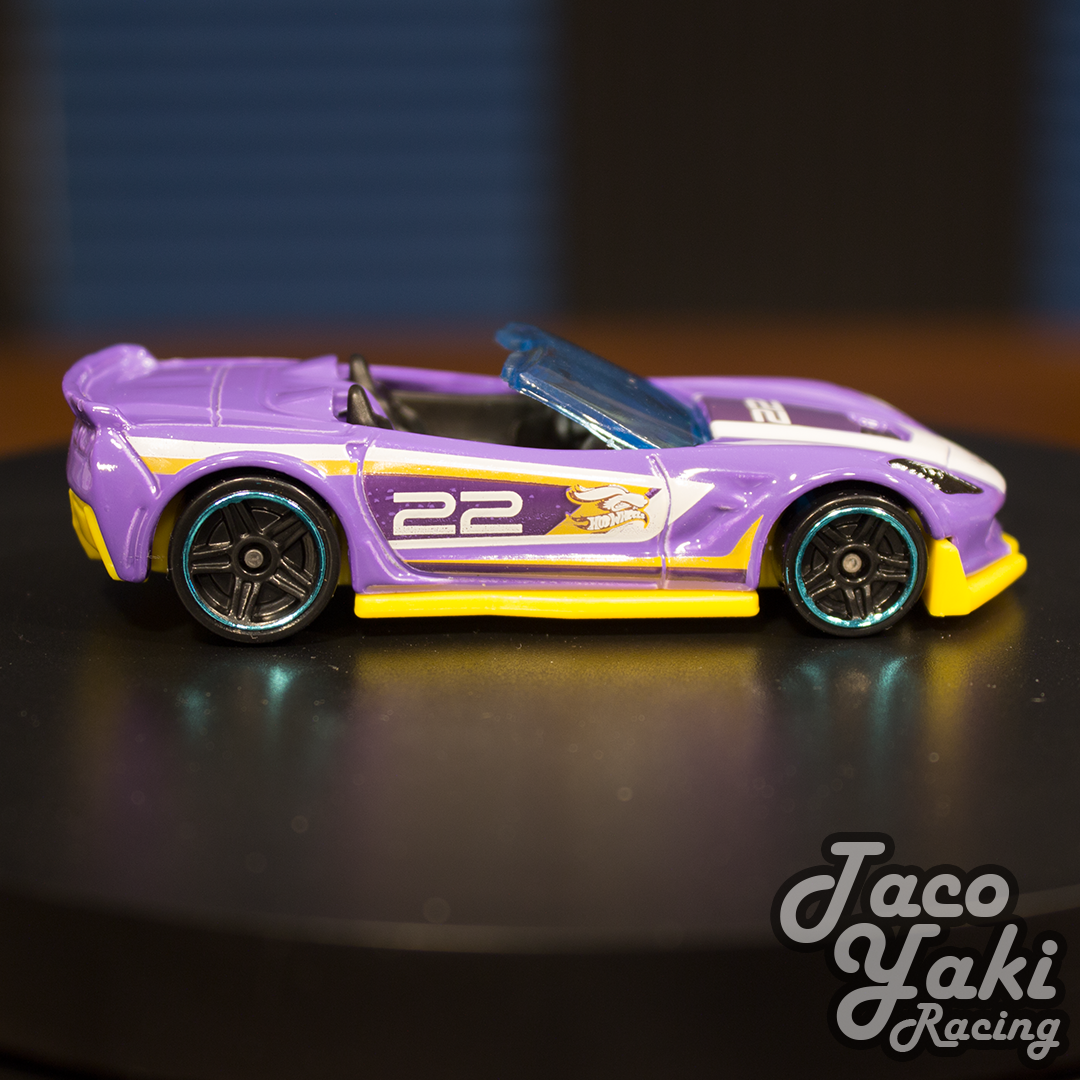 Corvette C7 Z06 Convertible (Purple) - Spring - Hot Wheels Basic Loose (2022)