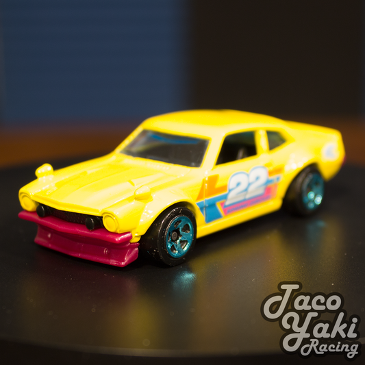Custom Ford Maverick (Yellow) - Spring - Hot Wheels Basic Loose (2022)