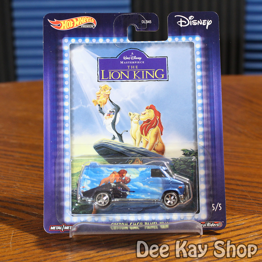 Custom GMC Panel Van (The Lion King) - Disney Classics - Hot Wheels Premium Pop Culture (2020)