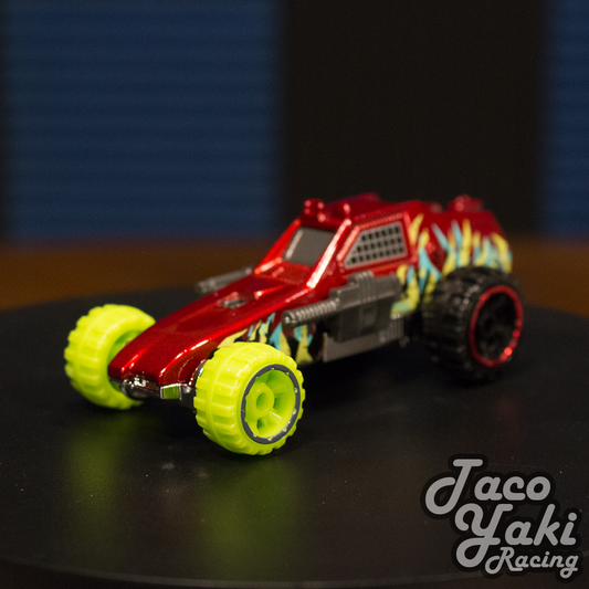 Enforcer (Dark Red) - Demo Destruction - Hot Wheels Basic Loose (2022)