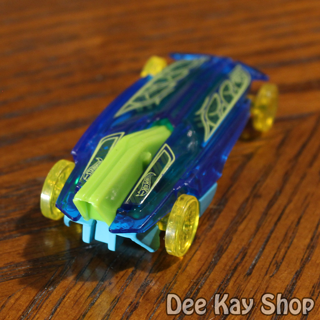HW Formula Solar (Clear Dark Blue) - X-Raycers - Hot Wheels Basic Loose (2020)