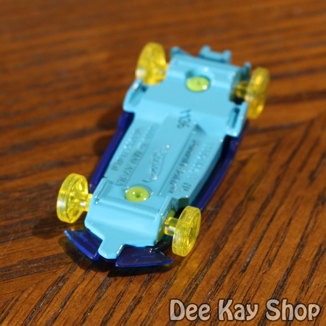 HW Formula Solar (Clear Dark Blue) - X-Raycers - Hot Wheels Basic Loose (2020)