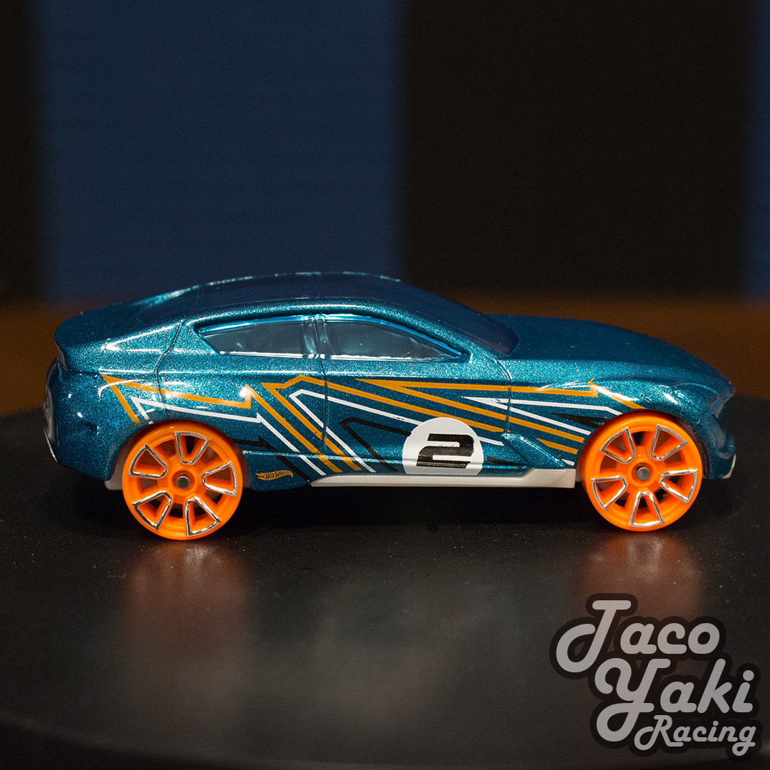 Grand Cross (Metalflake Teal) - Action - Hot Wheels Basic Loose (2022)