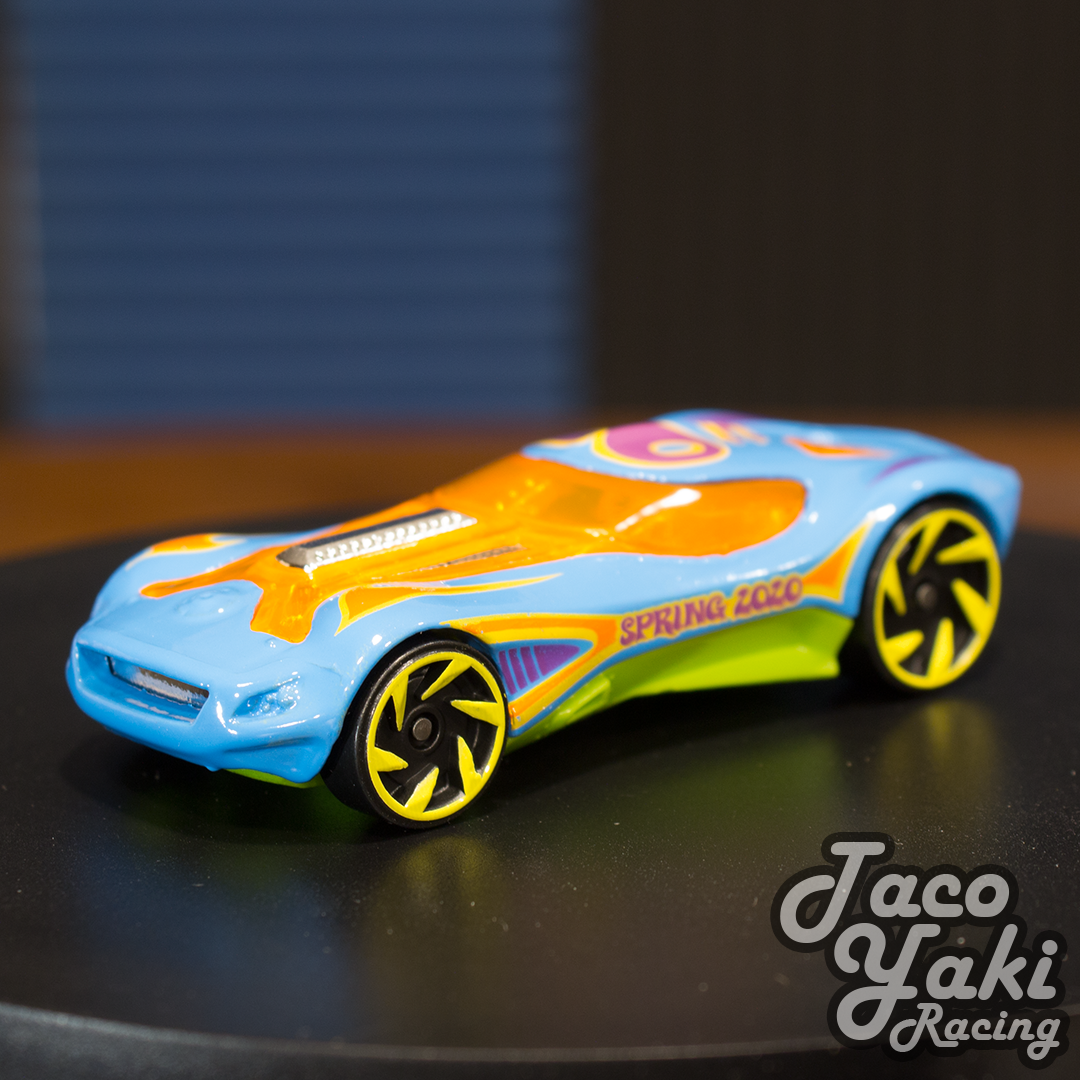 HW40 (Blue) - Spring - Hot Wheels Basic Loose (2020)