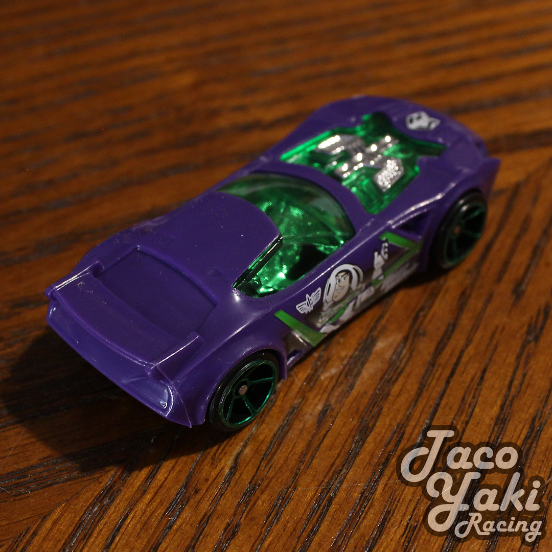 Nerve Hammer (Purple) - Toy Story - Hot Wheels Basic Loose (2019)