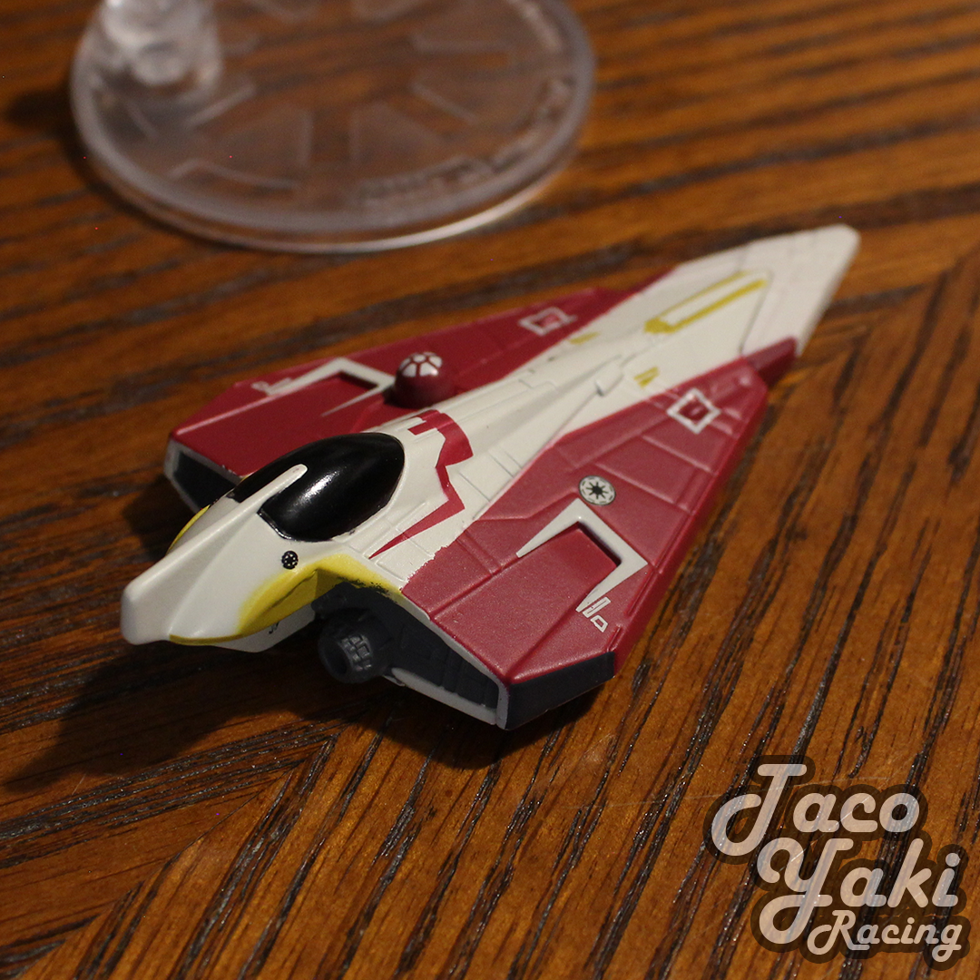 Obi-Wan Kenobi's Jedi Starfighter - Star Wars Starships - Hot Wheels Loose (2021)