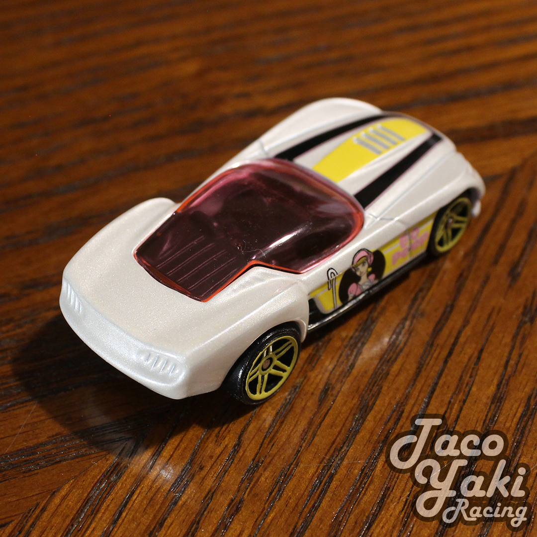 Pony-Up (White) - Toy Story - Hot Wheels Basic Loose (2019)