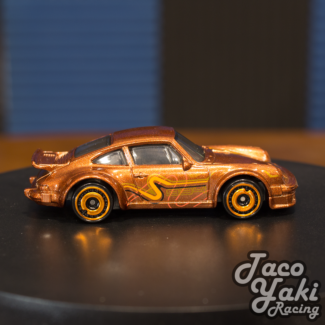 Porsche 934 Turbo RSR (Metalflake Dark Orange) - Nightburnerz - Hot Wheels Basic Loose (2021)