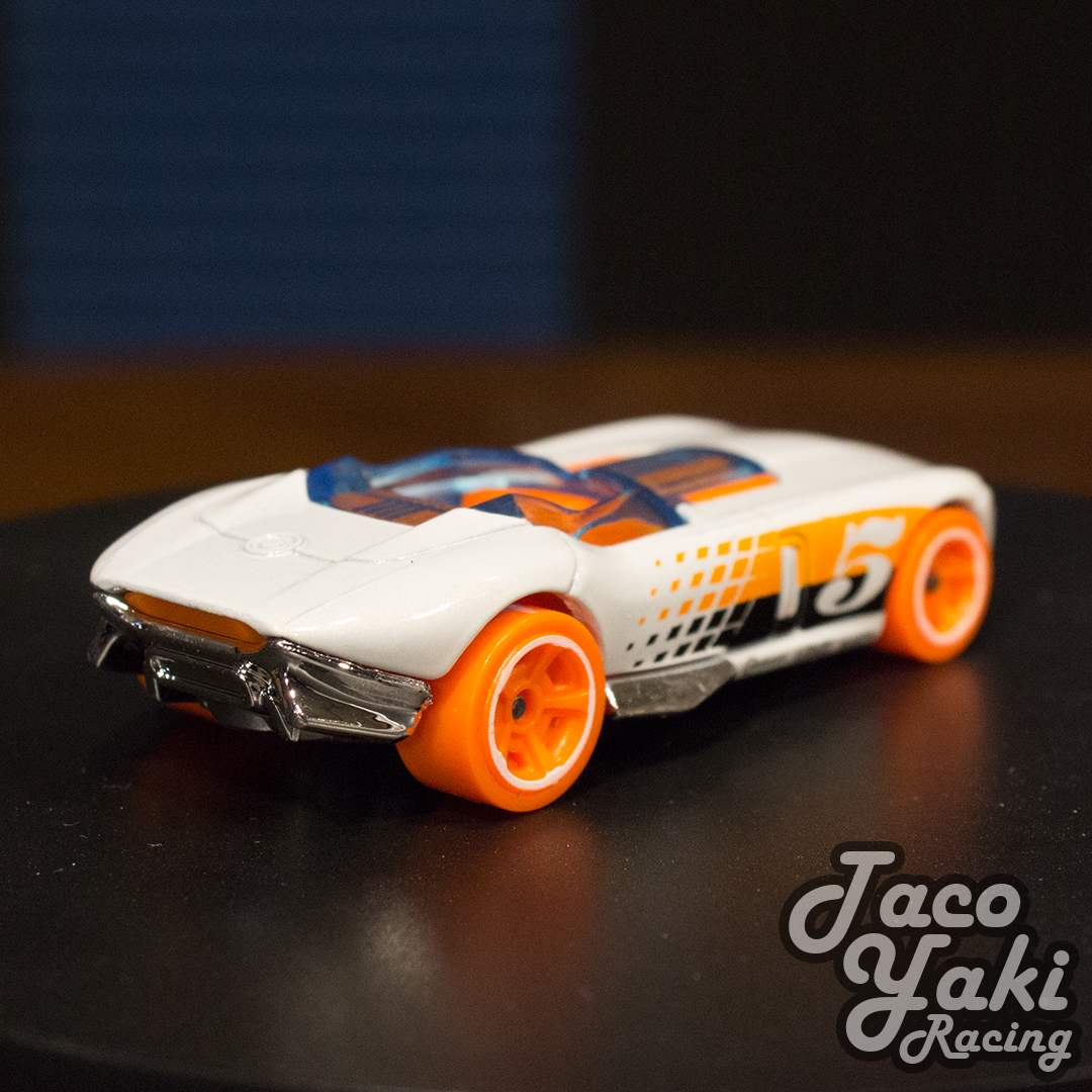 RRRoadster (Metalflake White) - Action - Hot Wheels Basic Loose (2022)