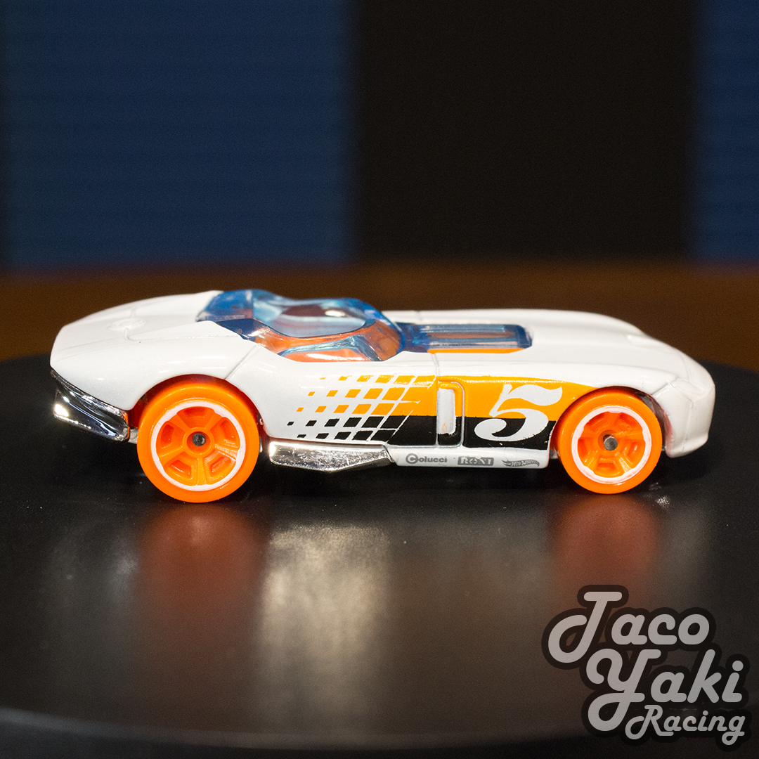 RRRoadster (Metalflake White) - Action - Hot Wheels Basic Loose (2022)