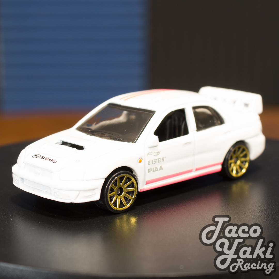 Subaru Impreza WRX (White) - Japanese Classics - Hot Wheels Basic Loose (2022)