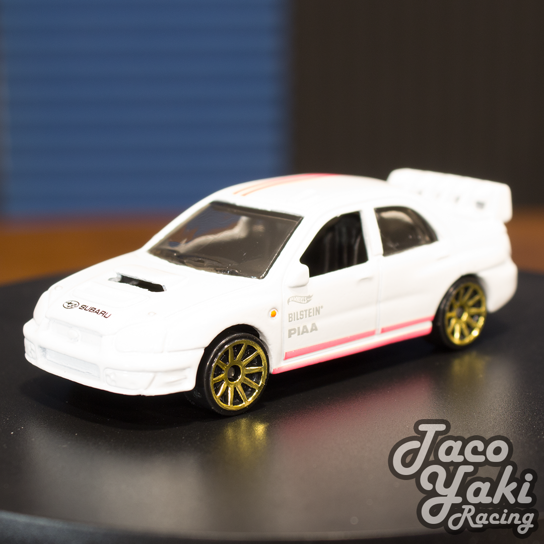 Subaru Impreza WRX White Japanese Classics Hot Wheels Basic