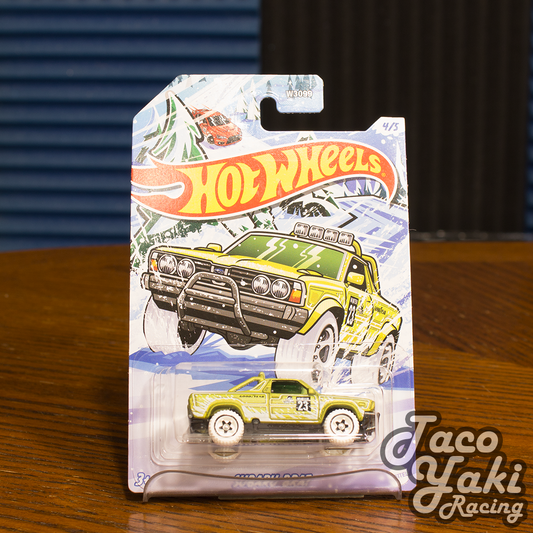 Subaru BRAT (Matte Green) - Winter Series - Hot Wheels Basic (2023)