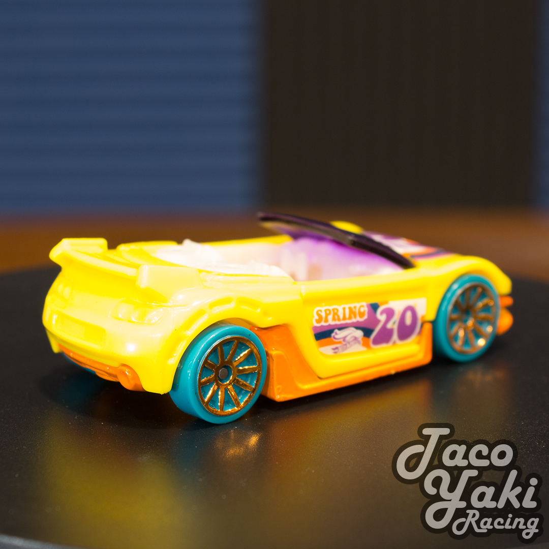 Trak-Tune (Yellow) - Spring - Hot Wheels Basic Loose (2020)