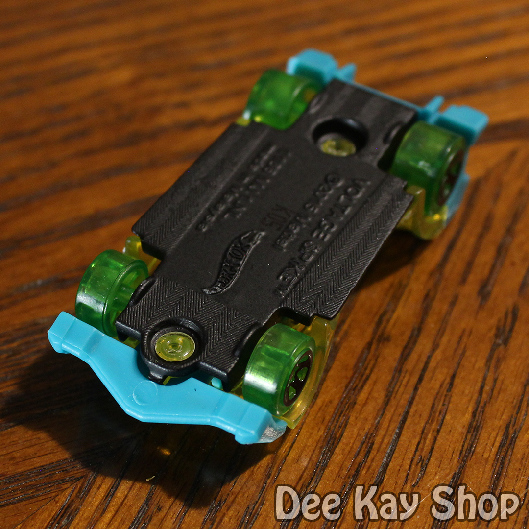 Voltage Spike (Transparent Yellow) - X-Raycers - Hot Wheels Basic Loose (2017)