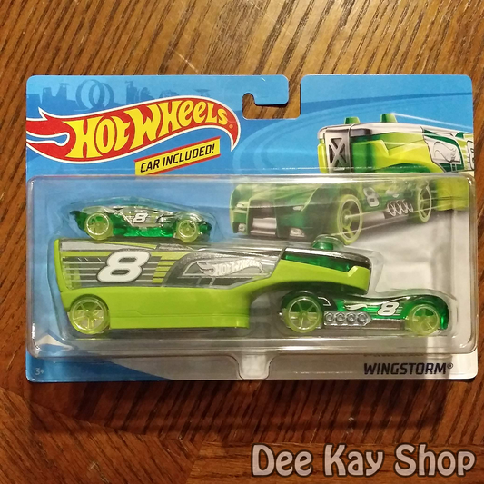 Wingstorm (Green) - Super Rigs - Hot Wheels (2019)