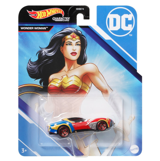 Wonder Woman - DC Comics Action Feature - Hot Wheels Character Cars (2022)