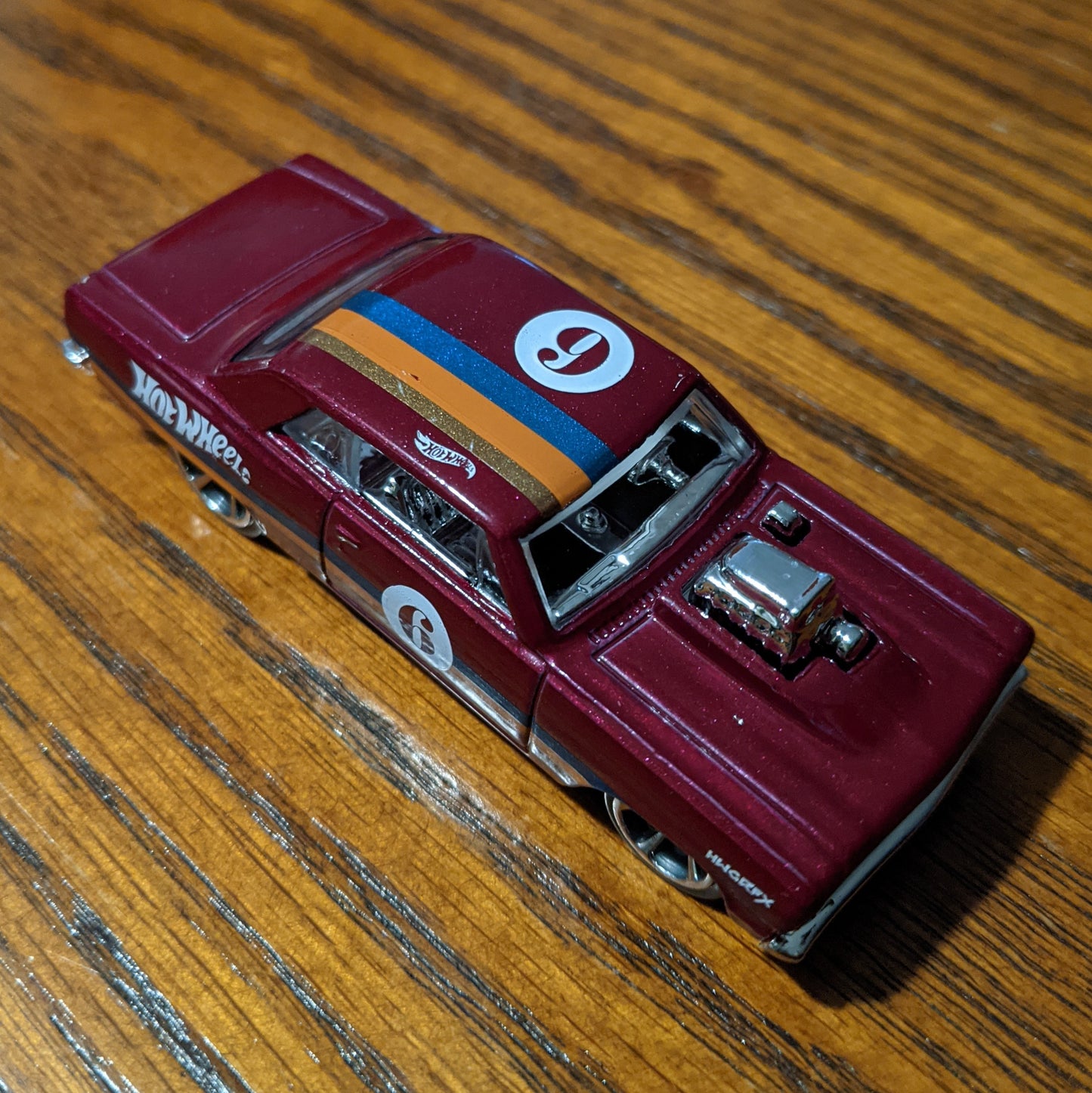 '64 Chevy Chevelle SS (Metallic Maroon) - Speed Blur - Hot Wheels Basic Loose (2019)