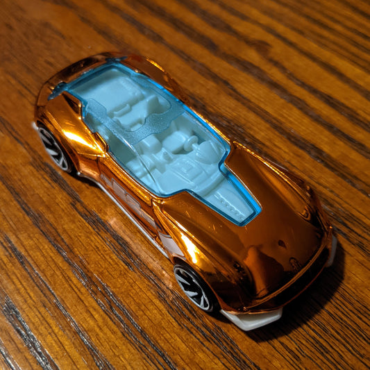 Gazella GT - Pearl and Chrome 52nd Anniversary - Hot Wheels Basic Loose (2020)