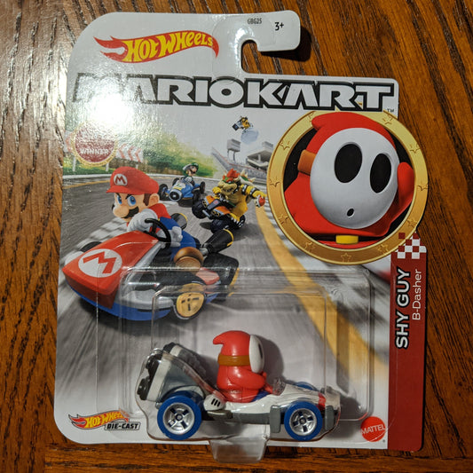 Shy Guy B-Dasher - Mario Kart Character Cars - Hot Wheels (2021)