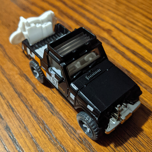 '67 Jeepster Commando (Black) - Speed Blur - Hot Wheels Basic Loose (2021)
